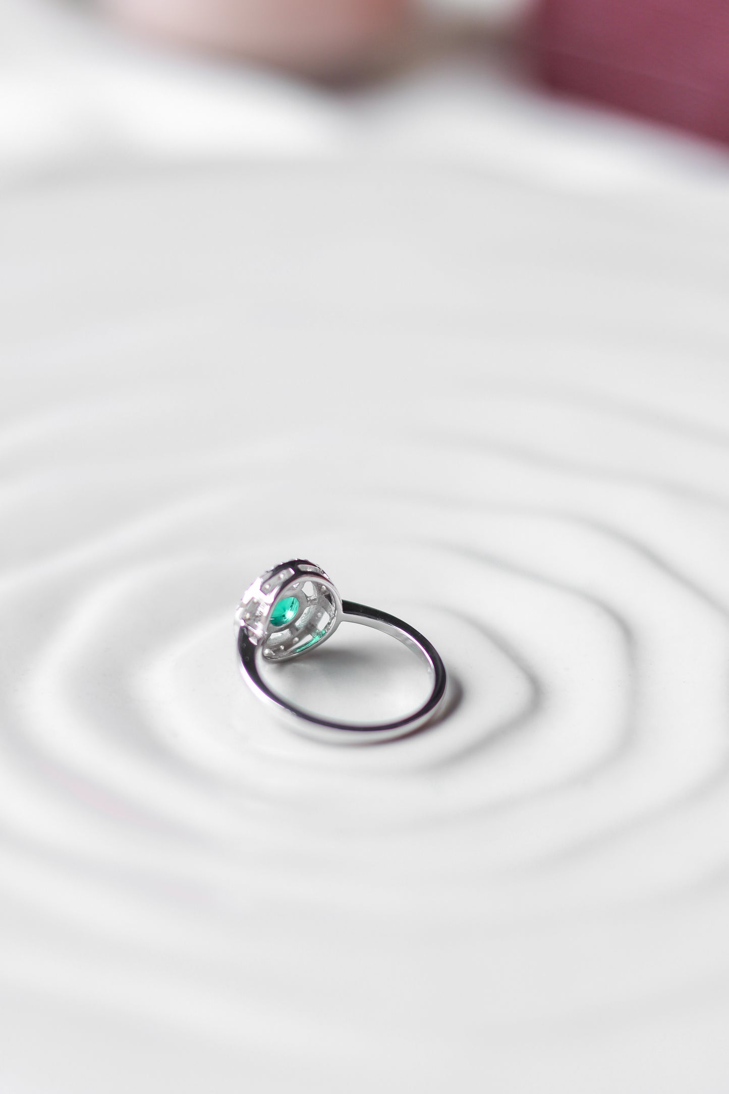 Minimalist Green Onyx ring