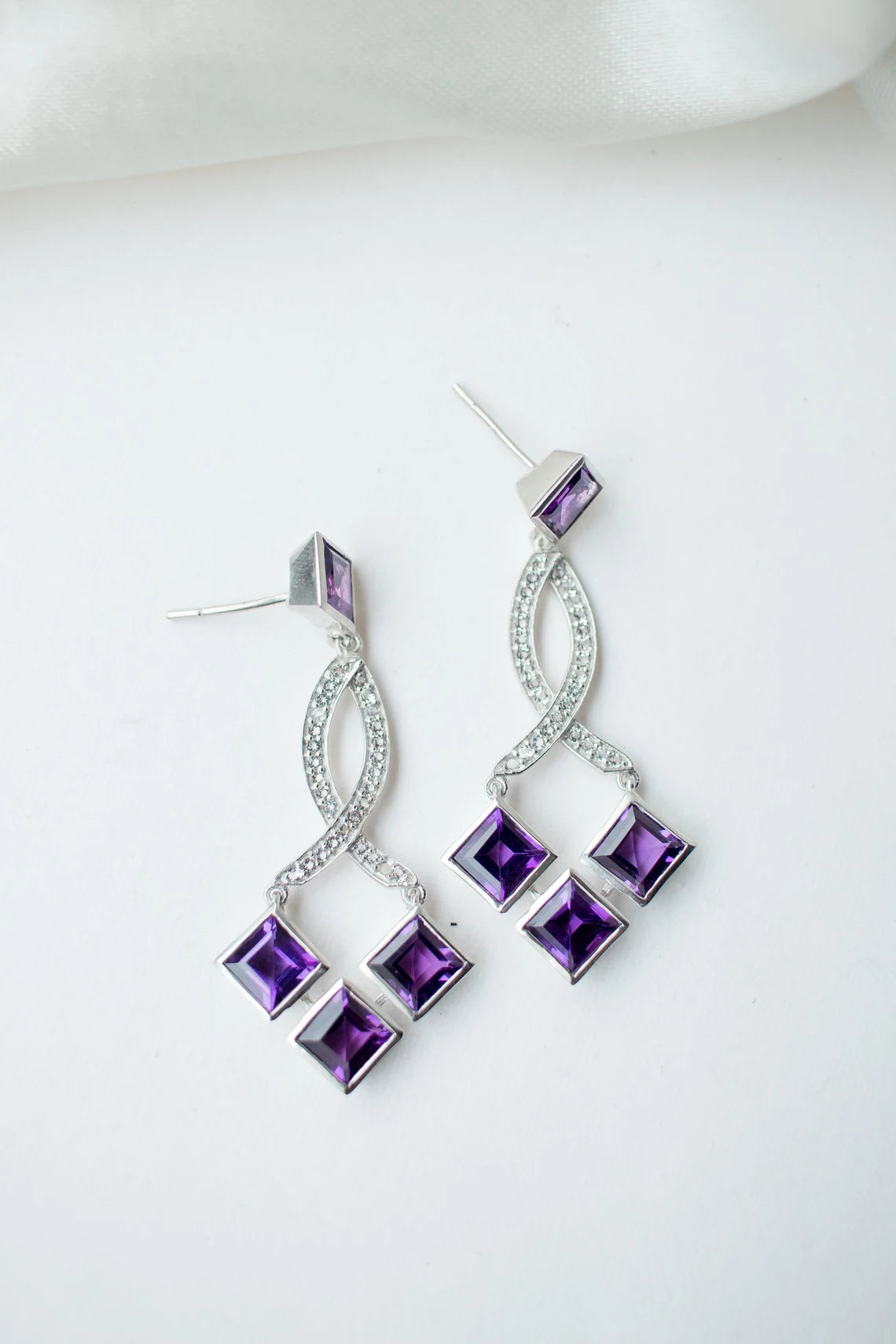 Amethyst Aria Earrings