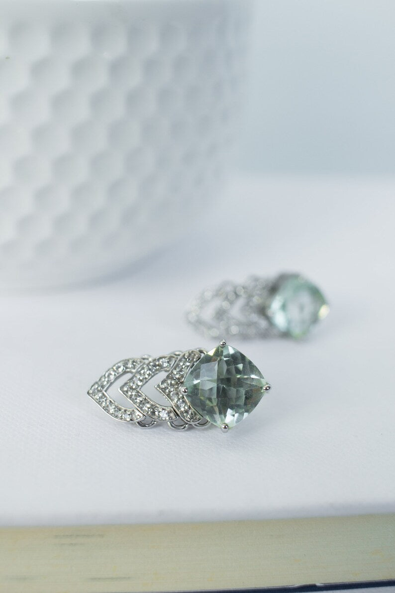 Green Harmony Earrings