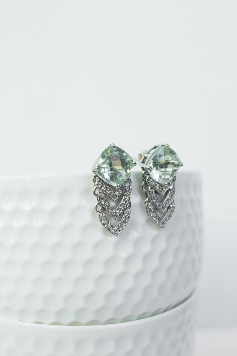 Green Harmony Earrings