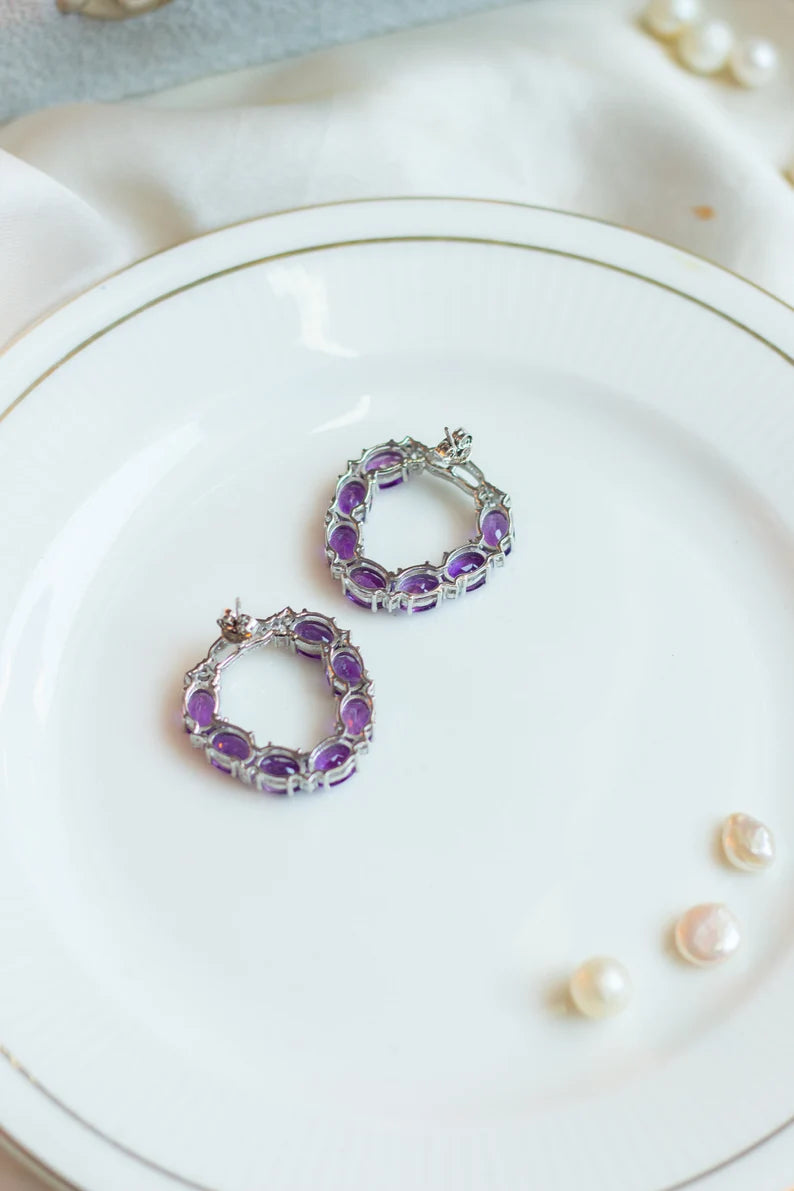 Amethyst Luminous Loops