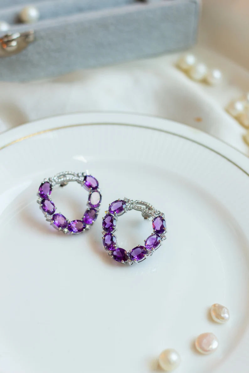 Amethyst Luminous Loops