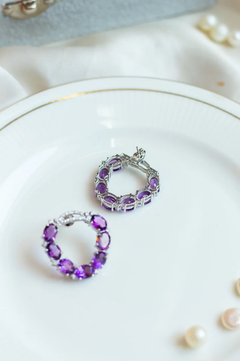 Amethyst Luminous Loops