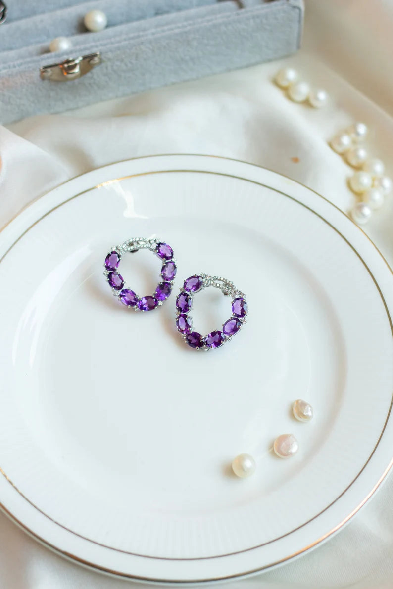 Amethyst Luminous Loops