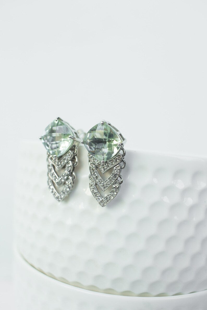 Green Harmony Earrings