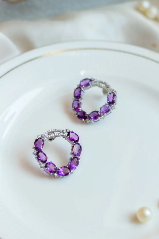 Amethyst Luminous Loops